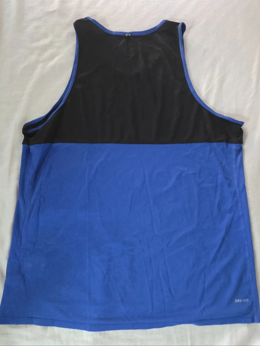 Men's Nike Racer Singlet Tank Blue Black XL NWOT